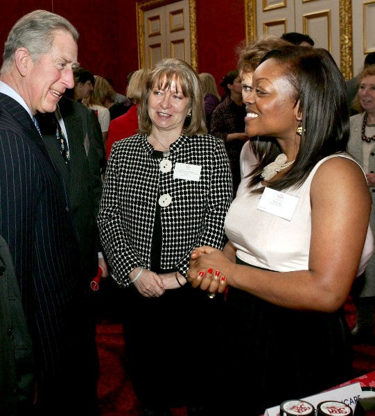 MEETING HIS ROYAL HIGHNESS THE PRINCE OF WALES